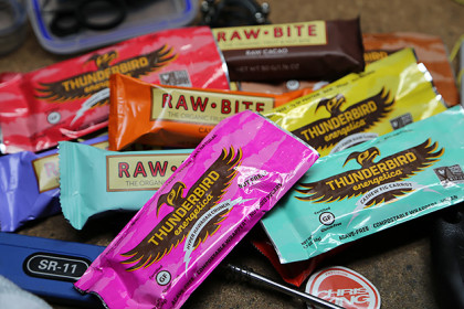 Gear: Thunderbird & Raw Bite Bars