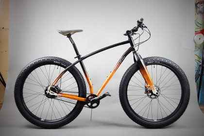 Belt Drive In The Buff: Naked Bicycles Rigid 29+ MTB