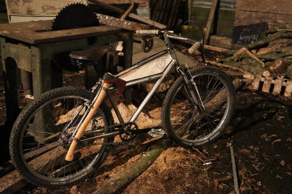 Hack Bike Derby: Rowan Frameworks Woodsman