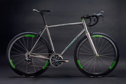 Red, White And Sour Apple All Over: Triton Bikes Ti Road