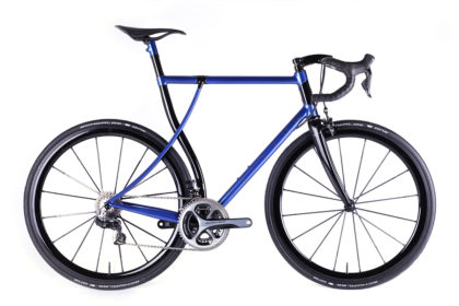 The Deepest Blues Are Black: Saffron Frameworks' Concept Bike