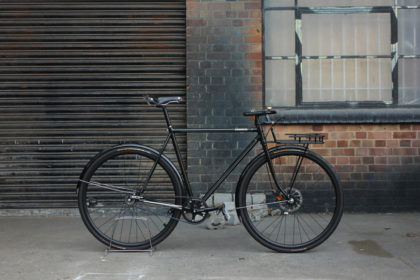 Midnight Green Machine: Donhou Bicycles Modern Porteur