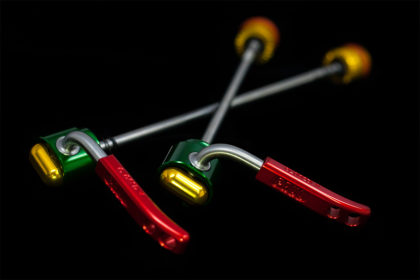 Take A Toke: Paul Components Rasta Quick Release Skewers