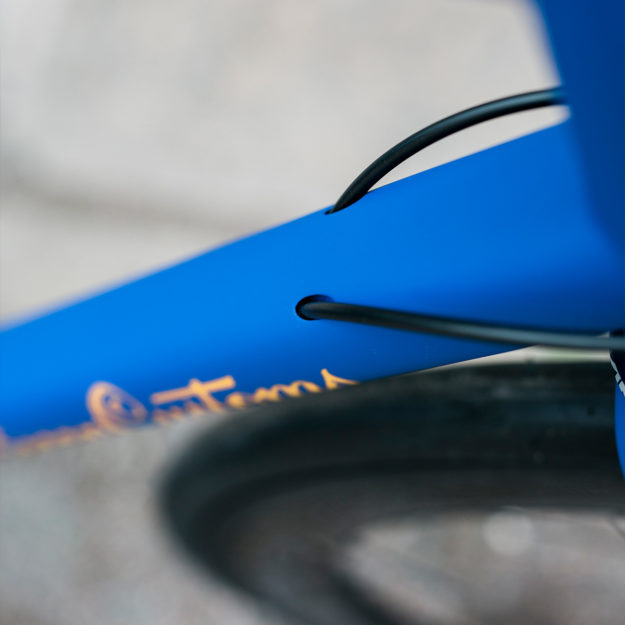 Blue Ton Izoard: Yves Klein Blue Spoon Customs